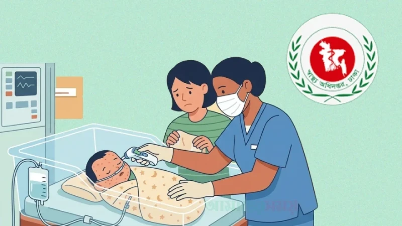 হামের উপসর্গে আরও ৭ জনের মৃত্যু