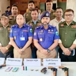 পাবনায় অস্ত্রসহ চারজন গ্রেপ্তার: ডিবি পুলিশের বড় অভিযান