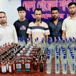 জামালপুরে ২১৭ বোতল মদসহ ছাত্রদল নেতাসহ ৫ জন আটক